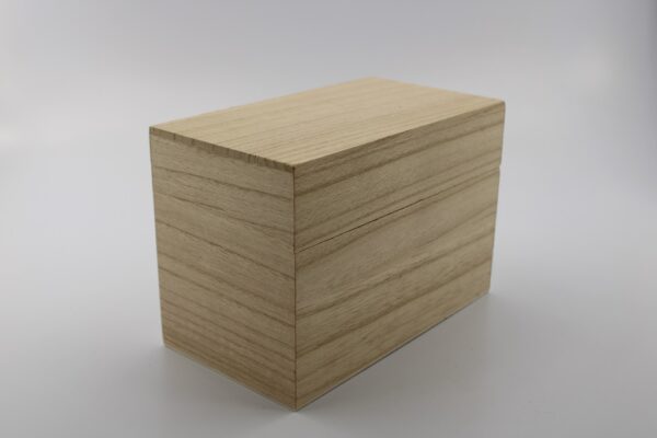 Woodhaid  Wooden Recipe Box