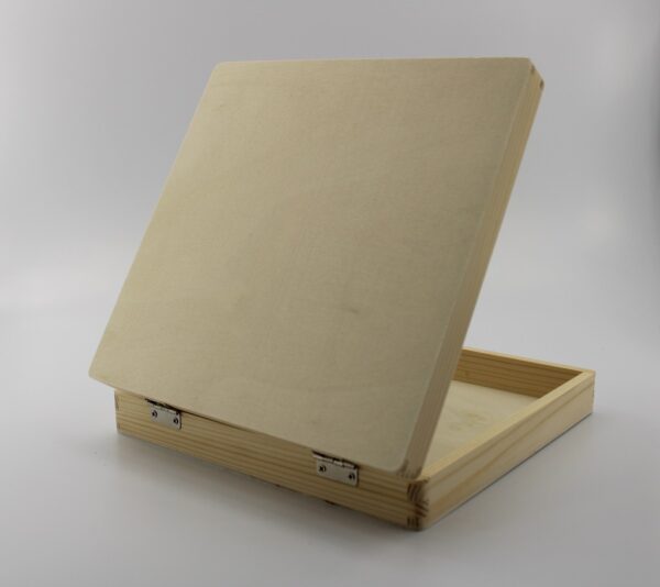 Woodhaid  Wood Flat Box 8.35" x 8.07" - Image 4