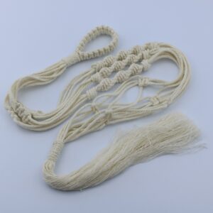 Woodhaid Macrame Plant Hanger for Medium - Small Pots