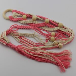 Woodhaid Plant Hanger Macrame dual color