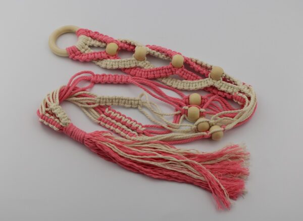 Woodhaid Plant Hanger Macrame dual color