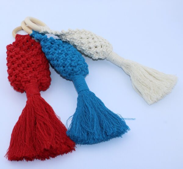 Handcrafted Macramé Wall Decor - Pocket Style - Image 7