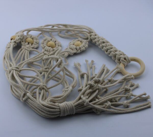 Plant Hanger with Flowers and Chinese Crown Knot - Image 6