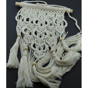Handcrafted Macramé Wall Hanging – Elegant Boho Home Decor