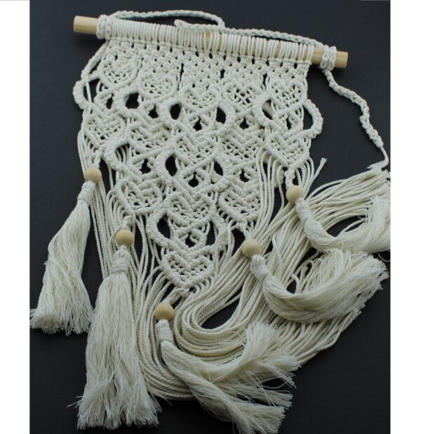 Handcrafted Macramé Wall Hanging – Elegant Boho Home Decor