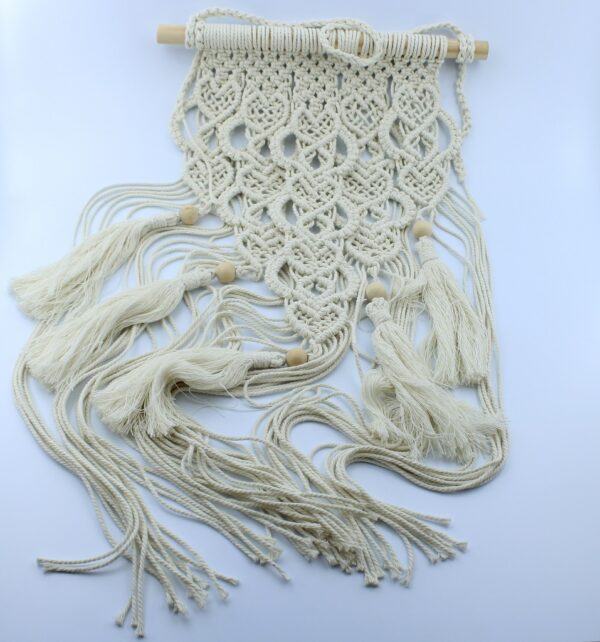 Handcrafted Macramé Wall Hanging – Elegant Boho Home Decor - Image 3